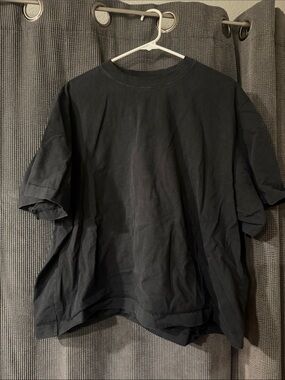 Abercrombie & Fitch Black Short Sleeve Crewneck Tee